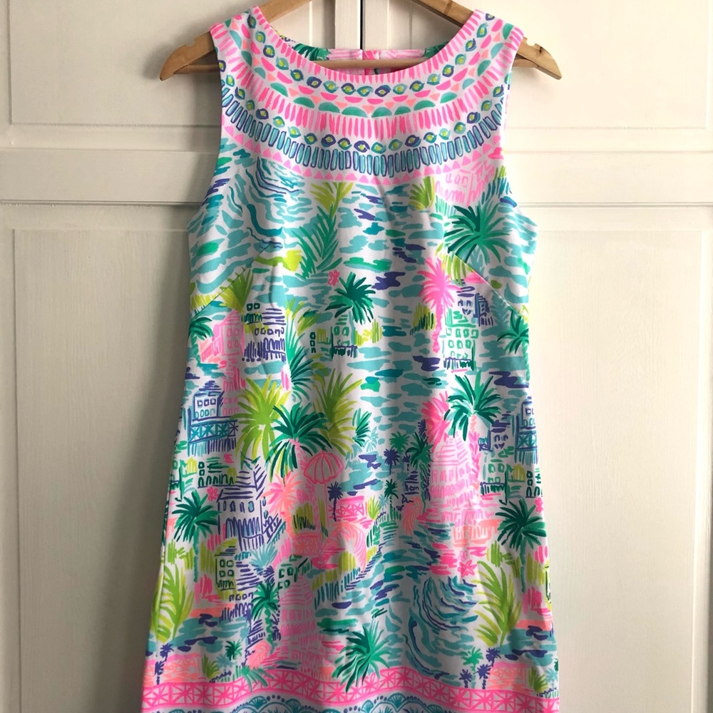 NWT Lilly Pulitzer private island engineered dress, size M